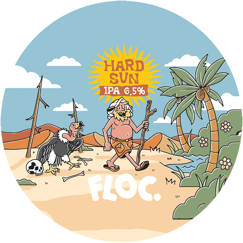 Floc. Hard Sun IPA 30L Keg