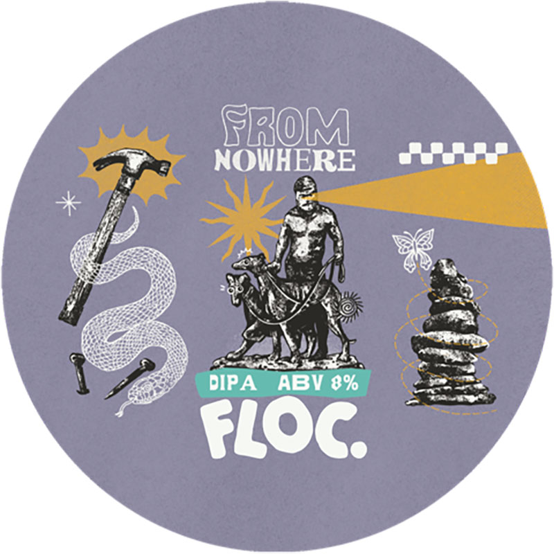 Floc. From Nowhere DIPA 20L Key Keg