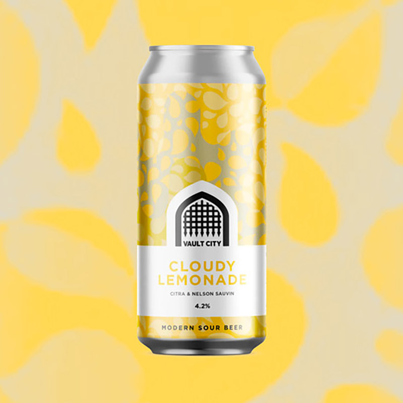 Vault City Cloudy Lemonade Sour 440ml Cans