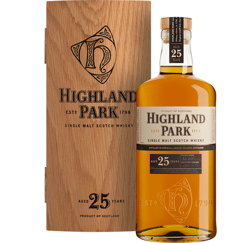 Highland Park 25 Year Old Single Malt Scotch Whisky