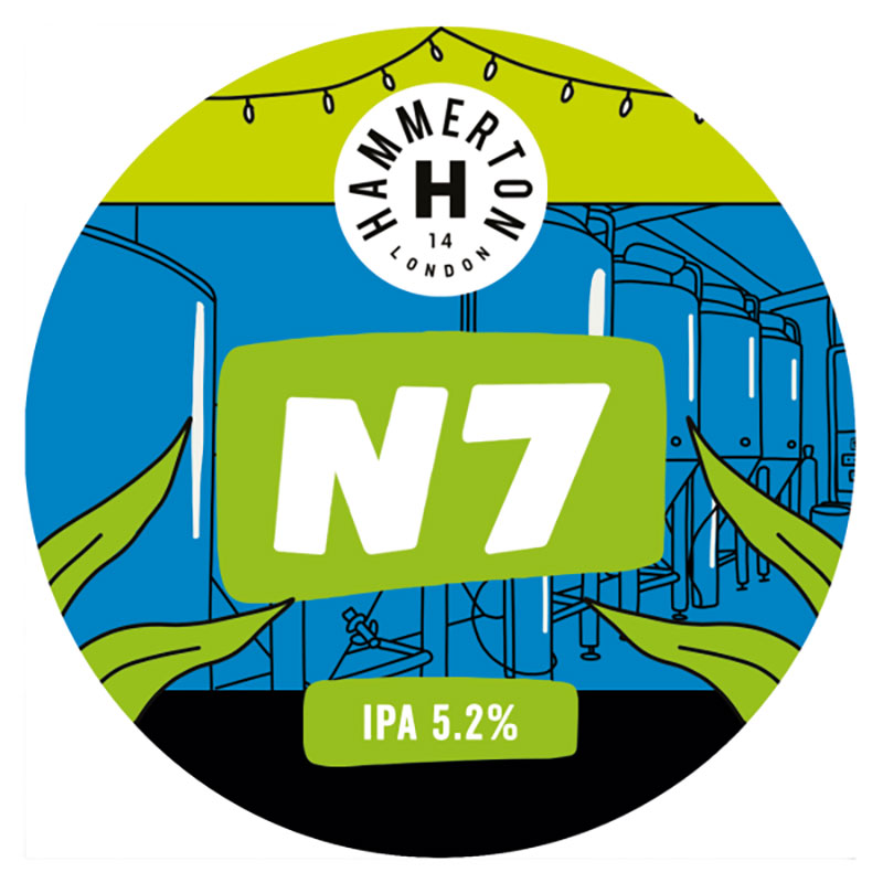 Hammerton N7 IPA 9G Cask