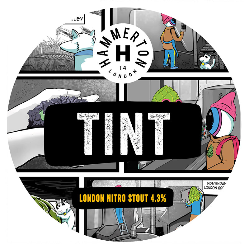 Hammerton Tint Nitro Stout 30L Keg