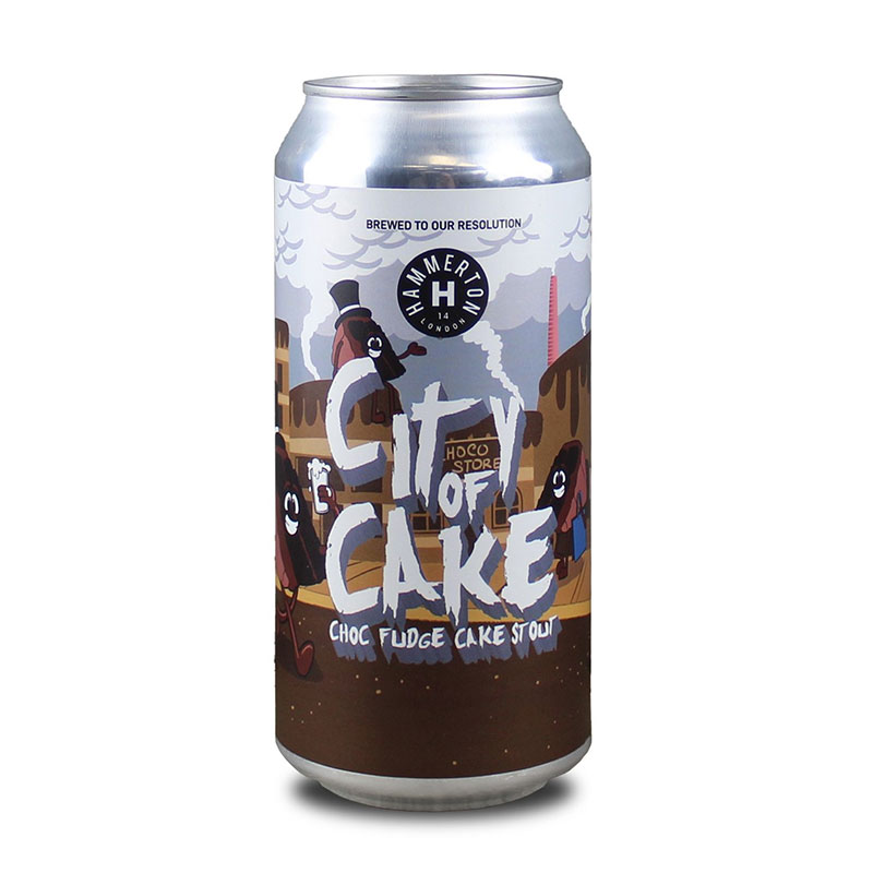Hammerton City of Cake Stout 440ml Cans