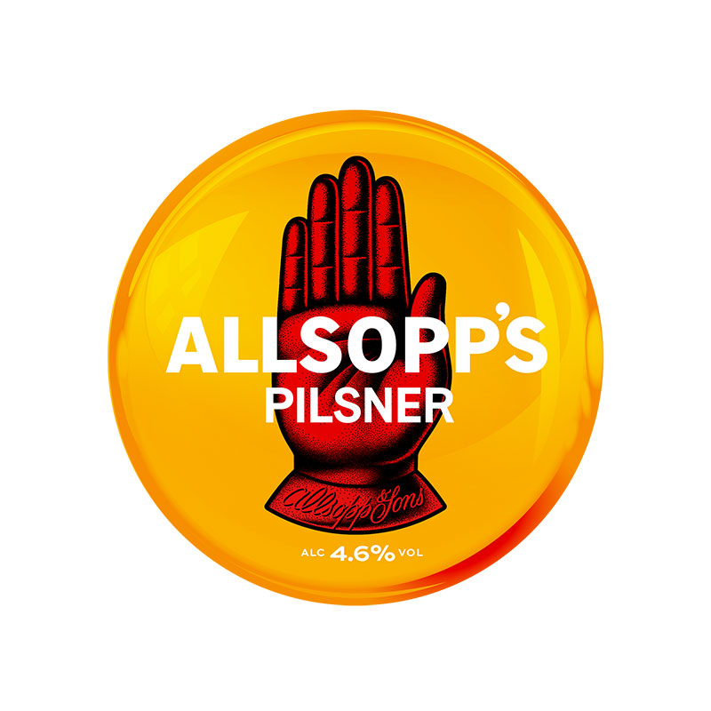 Allsopp's Pilsner 50L Keg