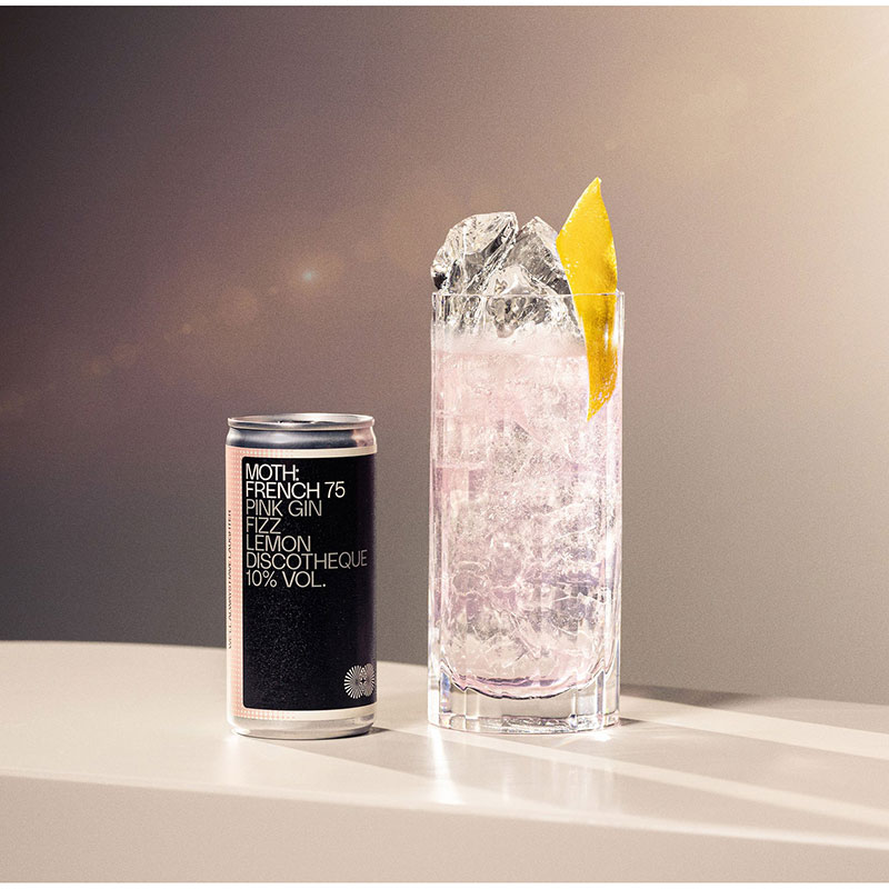Moth French 75 Pink Gin 200ml