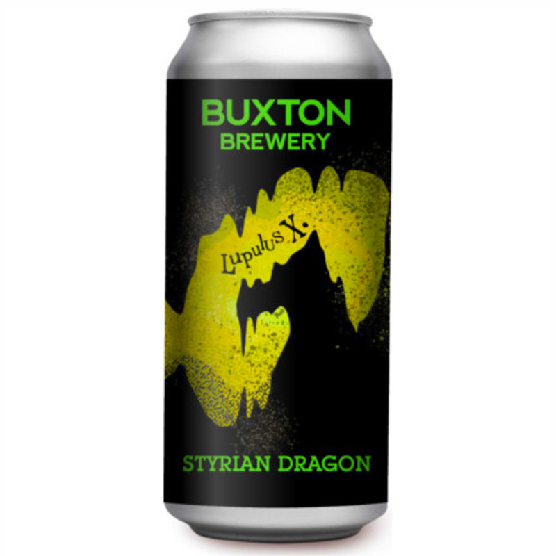 Buxton Lupulus X Styrian Dragon IPA 440ml Cans
