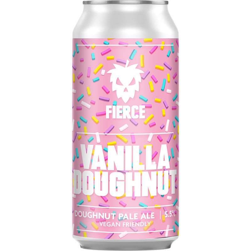 Fierce Vanilla Doughnut Pale Ale 440ml Cans