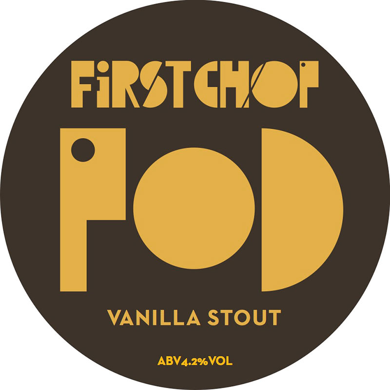 First Chop POD Vanilla Stout 30L Keg