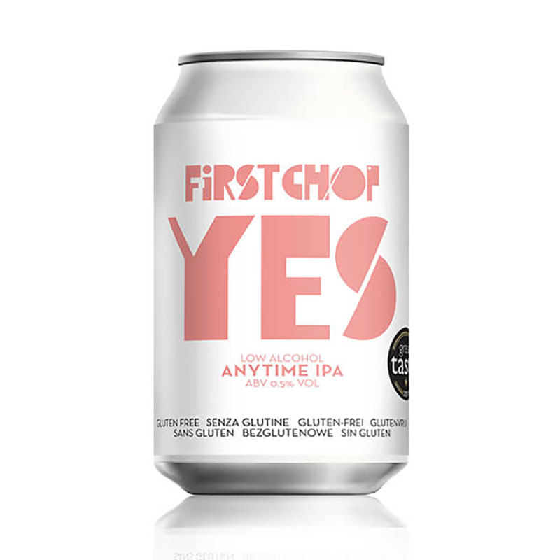 First Chop YES Alcohol Free IPA 330ml Cans