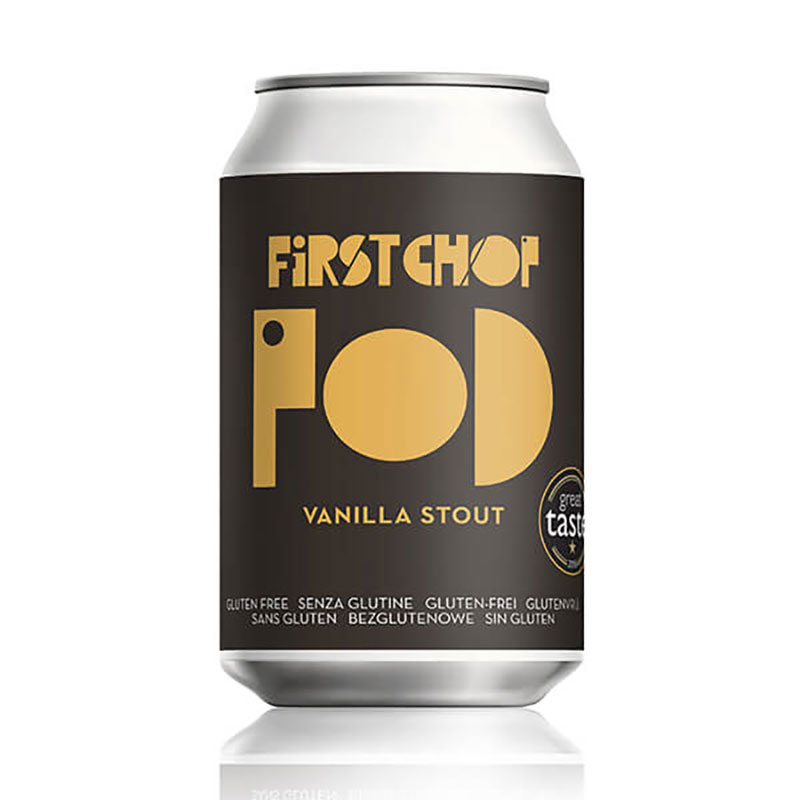 First Chop POD Vanilla Stout 330ml Cans
