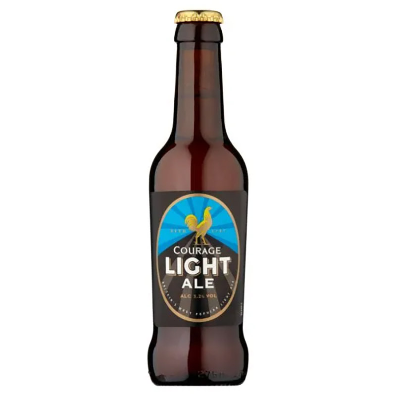 Courage Light Ale 275ml Bottles