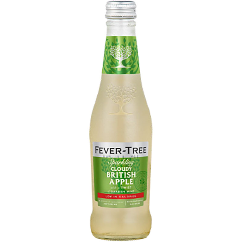 Fever Tree Sparkling Cloudy British Apple 275ml Bottles