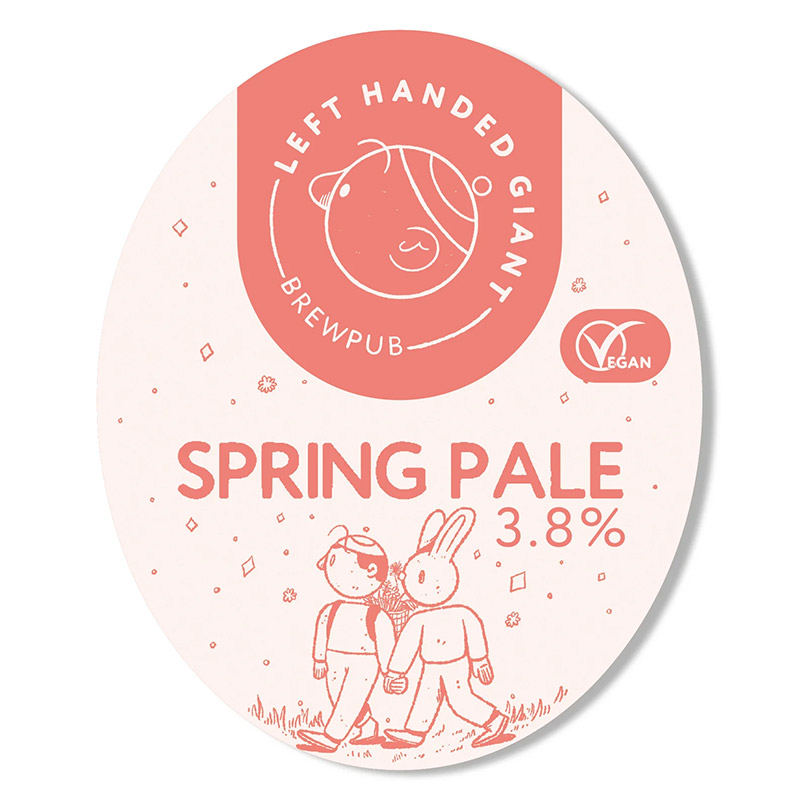 Left Handed Giant Brewpub Spring Pale 9G Cask