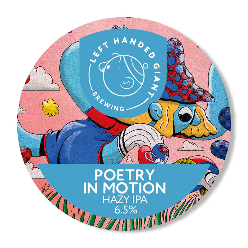 Left Handed Giant Poetry In Motion Hazy IPA 30L Keg