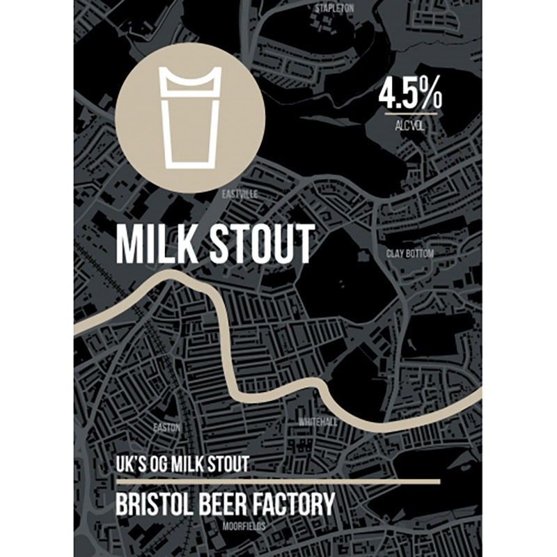 Bristol Beer Factory Milk Stout 9G Cask