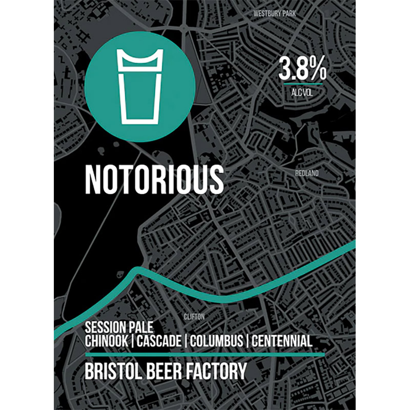 Bristol Beer Factory Notorious Pale 9G Cask