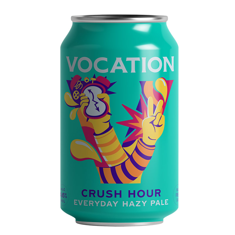 Vocation Crush Hour Hazy Pale Cans