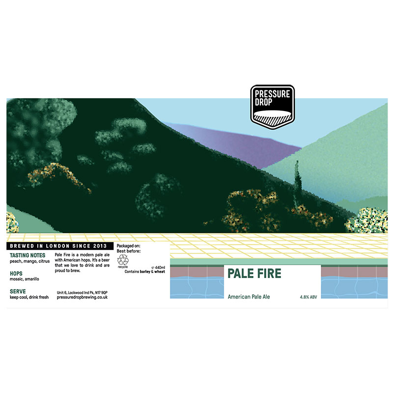 Pressure Drop Pale Fire Pale Ale 440ml Cans