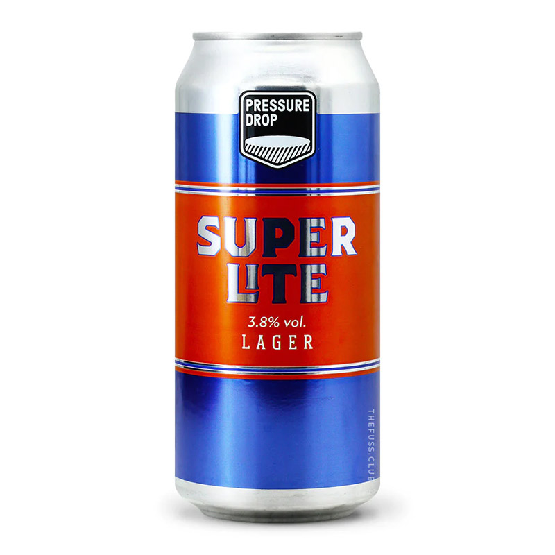 Pressure Drop Super Lite American Rice Lager 440ml Cans