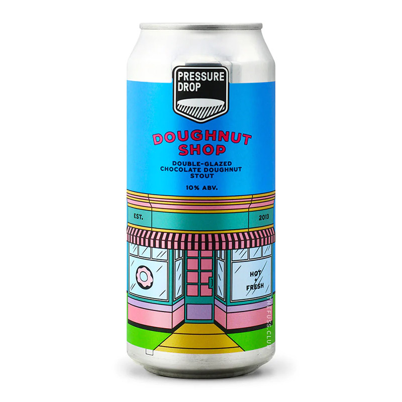 Pressure Drop Doughnut Shop Chocolate Doughnut Stout 440ml Cans