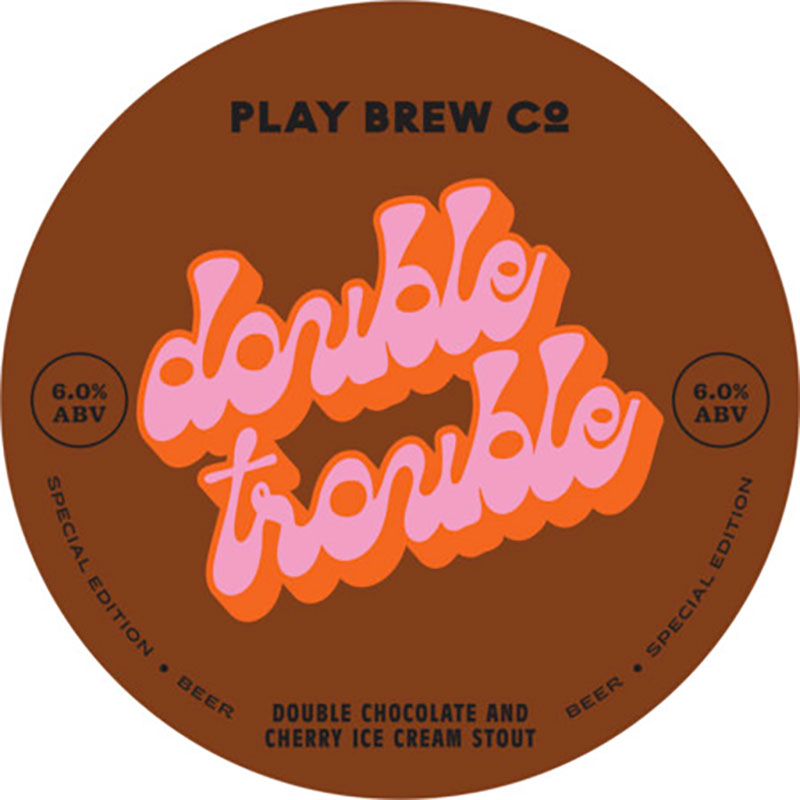 Play Double Trouble Chocolate Cherry Ice Cream Stout