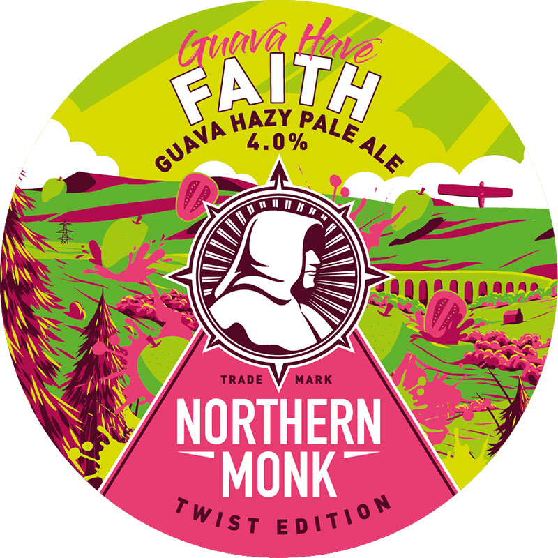 Northern Monk Guava Have Faith Hazy Pale Ale 30L Keg