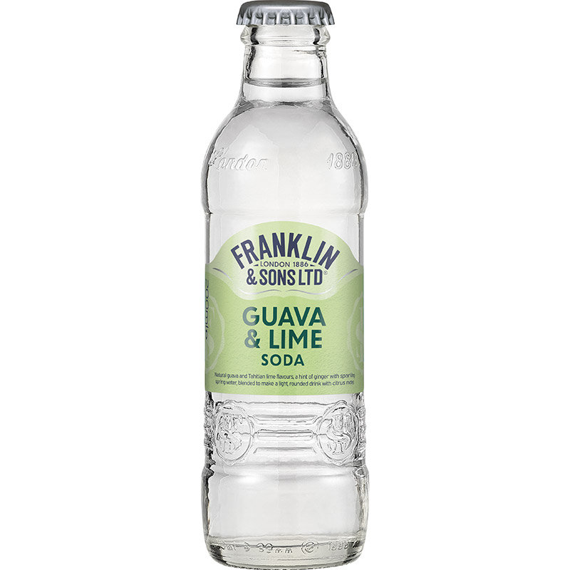 Franklin & Sons Guava & Lime Soda Bottles