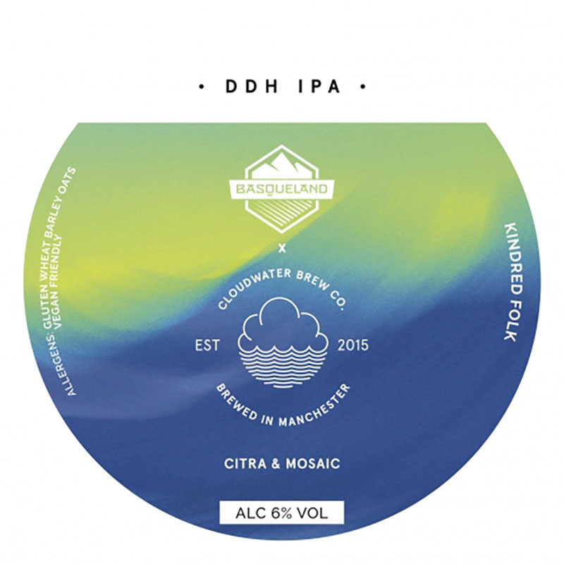 Cloudwater Kindred Folk x Basqueland DDH IPA 30L Keg