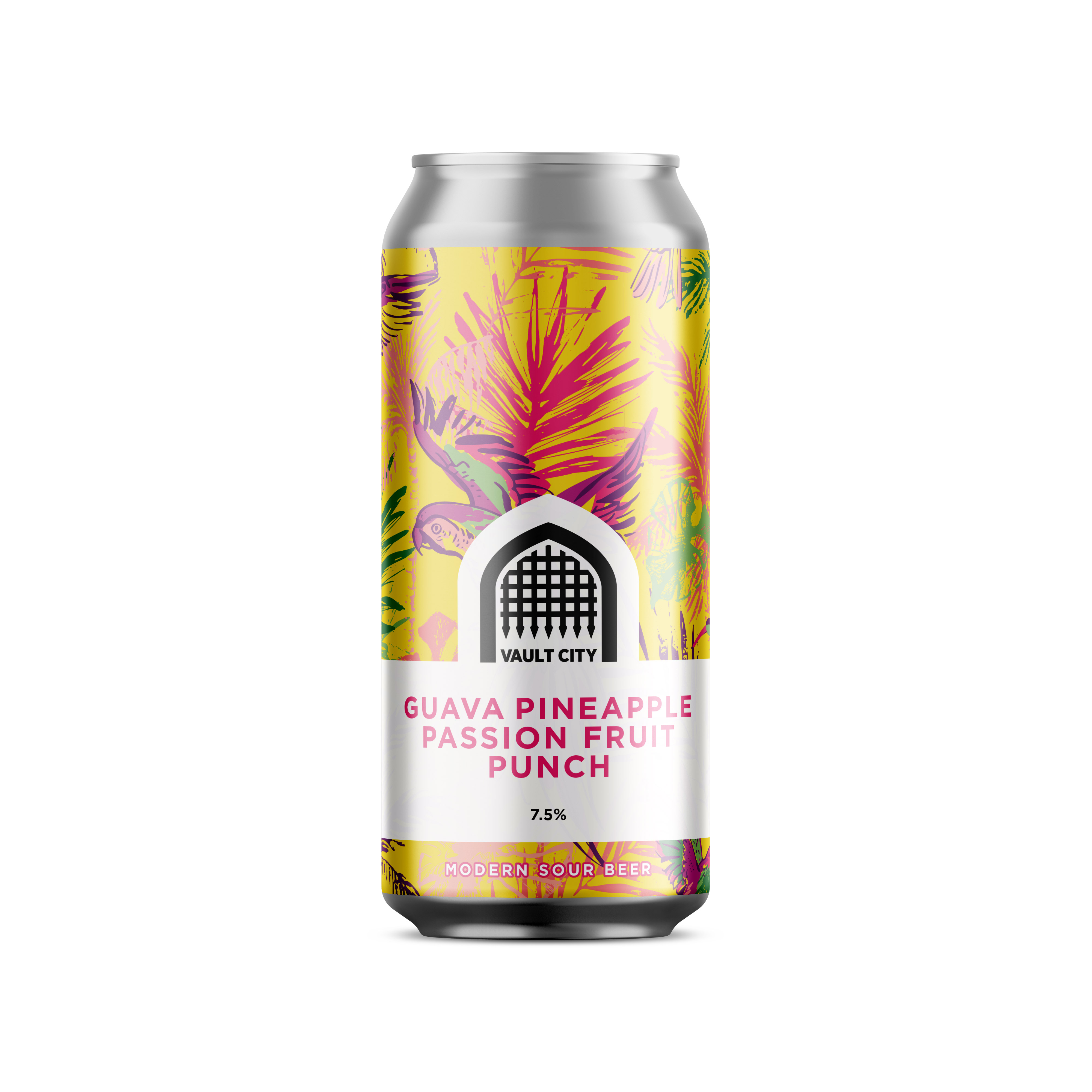 Vault City Guava Pineapple Passion Fruit Punch 440ml Cans