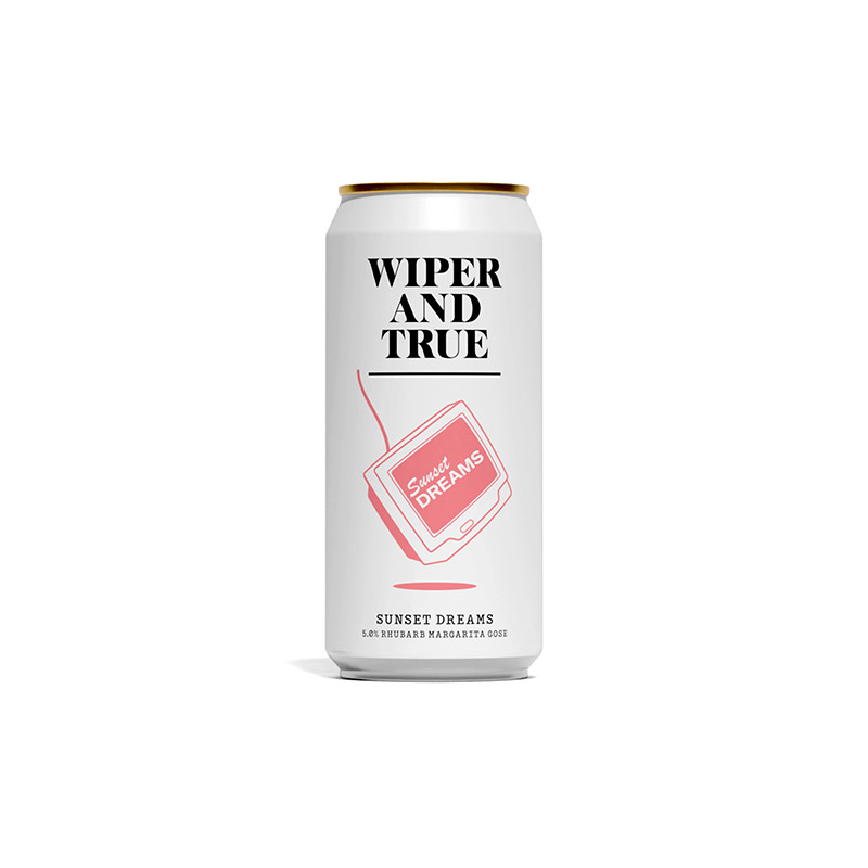 Wiper & True Sunset Dreams Margarita Sour 440ml Cans