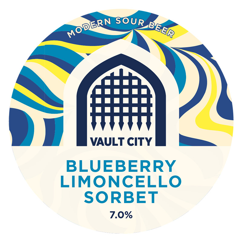 Vault City Blueberry Limoncello Sorbet 20L Keg