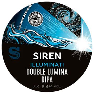 Siren Illuminati Double Lumina DIPA 20L Keg