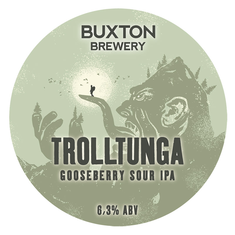 Buxton Trolltunga Gooseberry Sour IPA 30L Keg