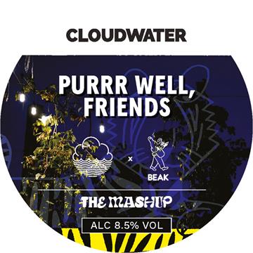Cloudwater X Beak Purr Well, Friends DIPA 20L Keg