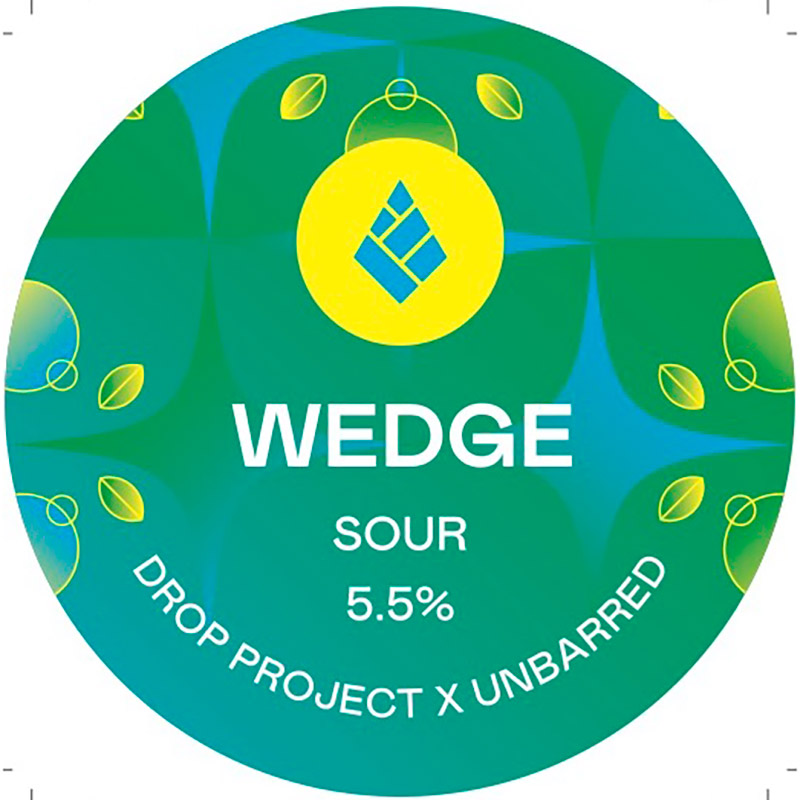 Drop Project X Unbarred Wedge Gooseberry & Lemon Sour 30L Keg