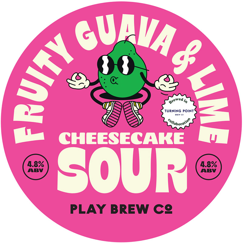 Play Guava & Lime Cheesecake Sour 30L Keg