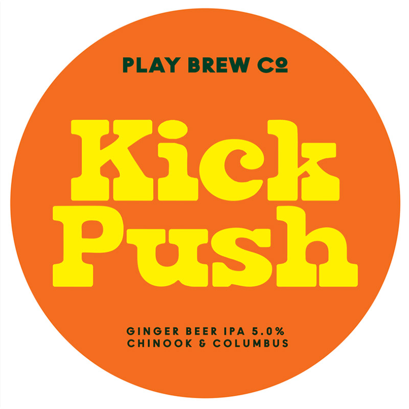 Play Kick Push - Ginger IPA 30L Keg