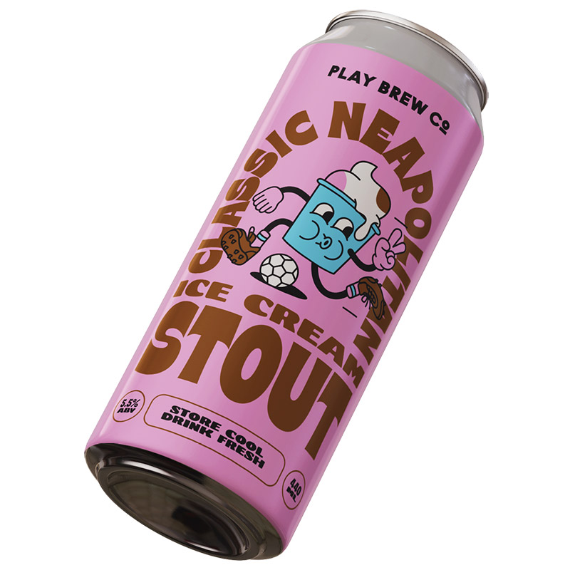 Play Neapolitan Ice Cream Stout 440ml Cans