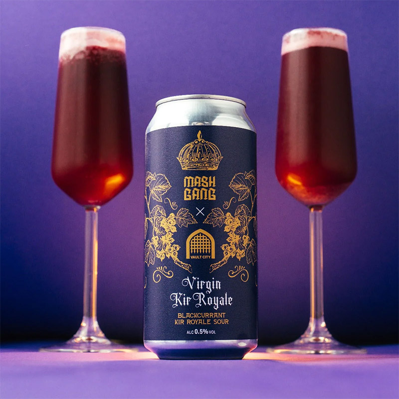 Mash Gang x Vault City Virgin Kir Royale Cans