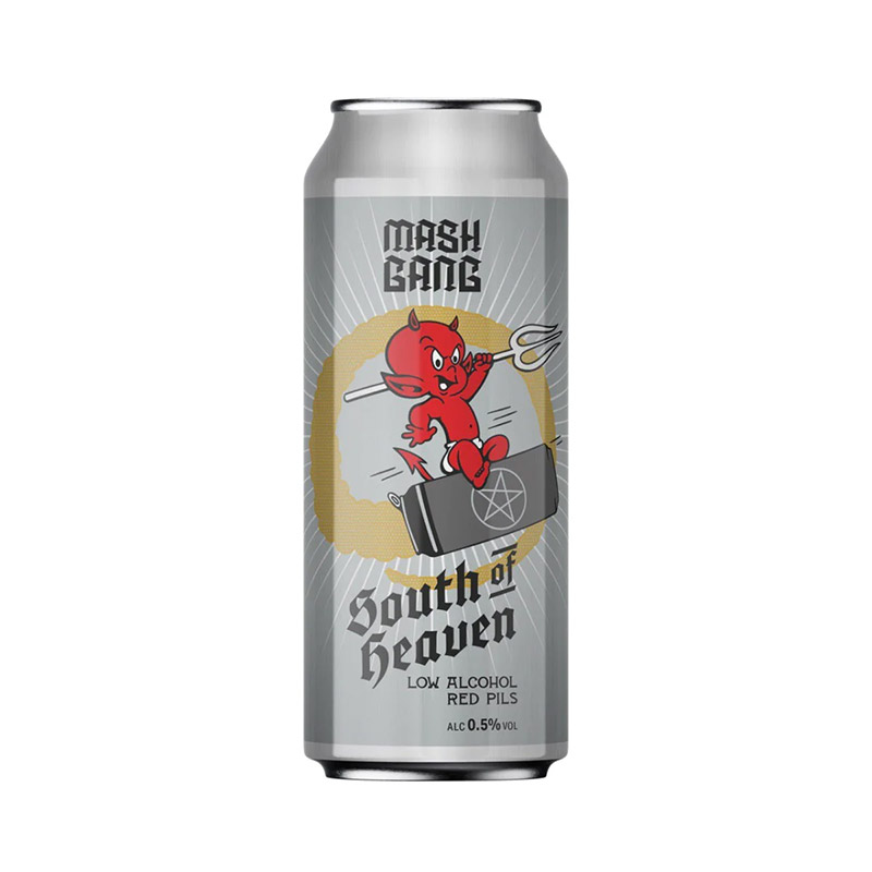 Mash Gang South Heaven Red Pilsner Lager 440ml Cans