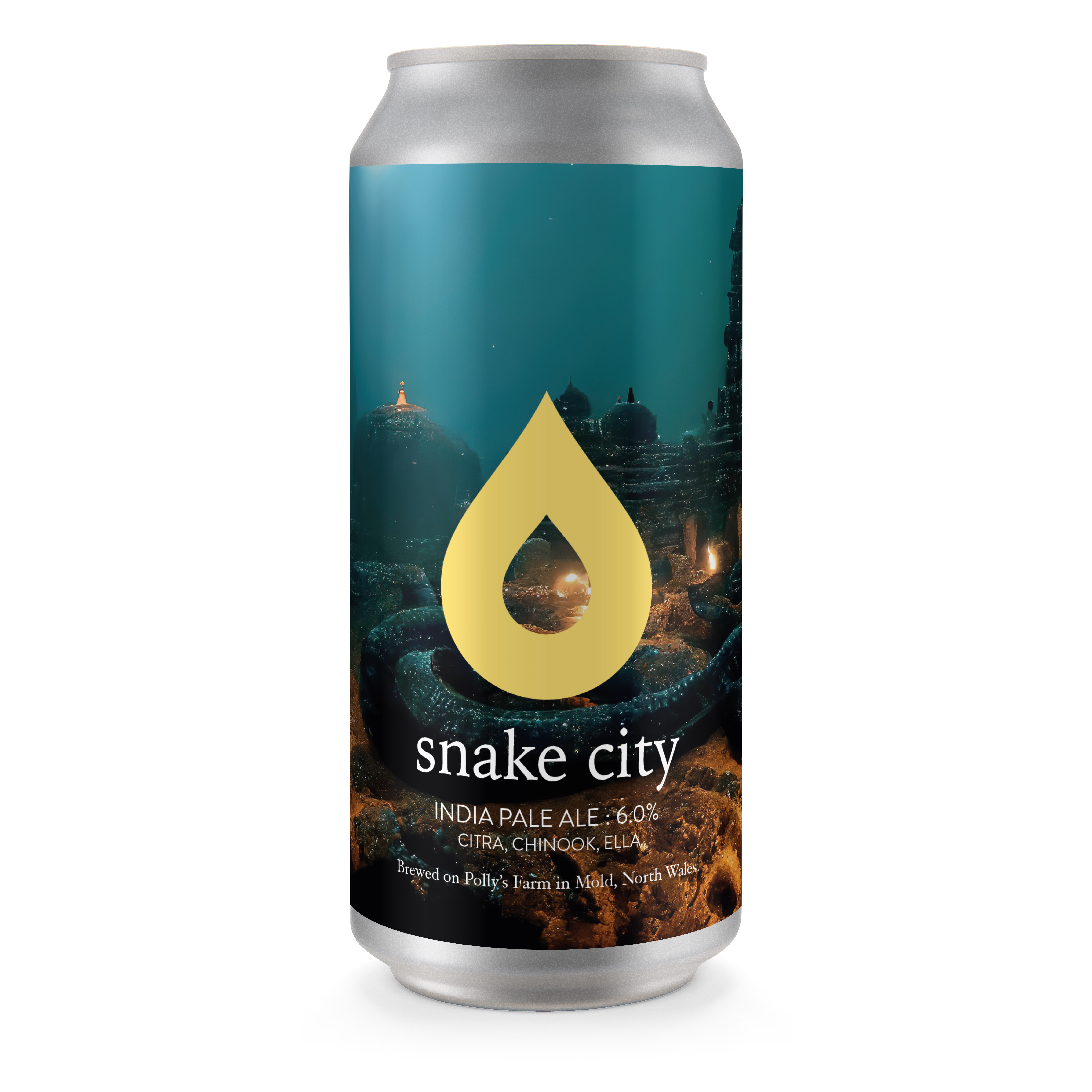 Polly's Brew Co Snake City IPA 440ml Cans