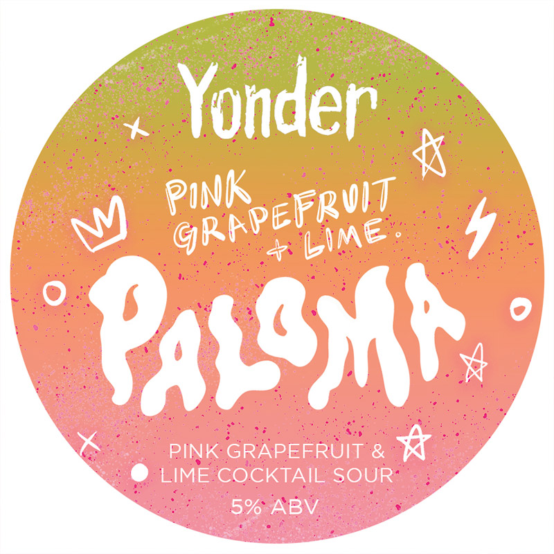 Yonder Pink Grapefruit & Lime Paloma Sour 30L Keg