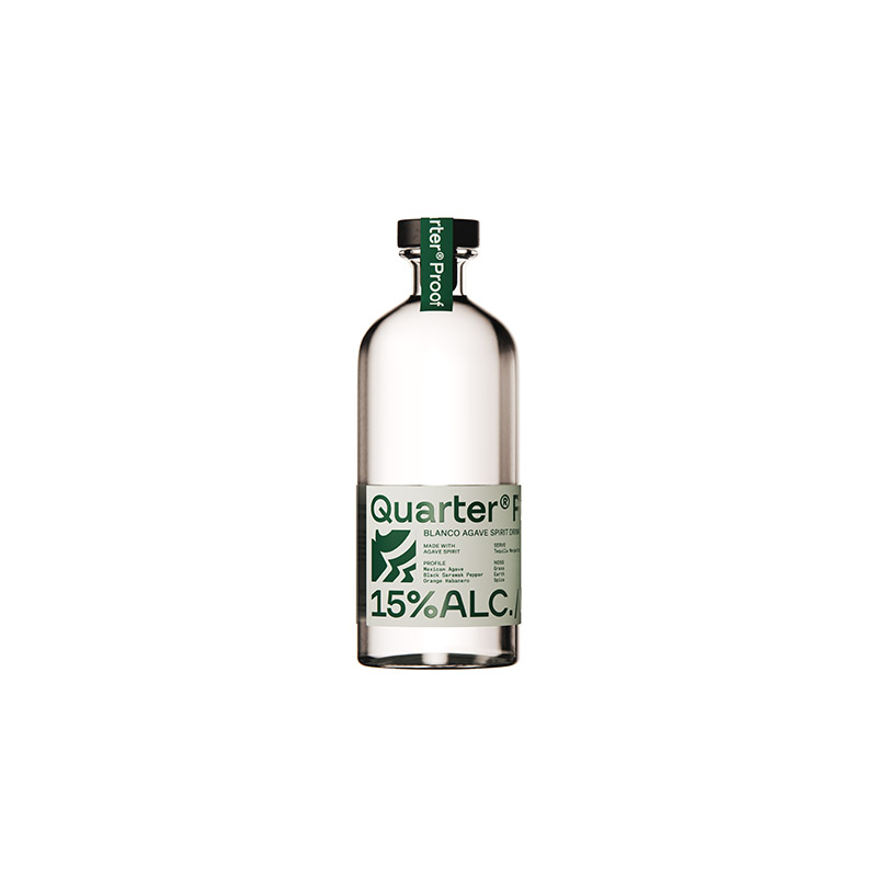 Quarter Proof Blanco Agave Spirit 15%