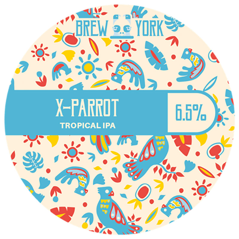 Brew York X-Parrot Fruited Pale Ale 30L Keg