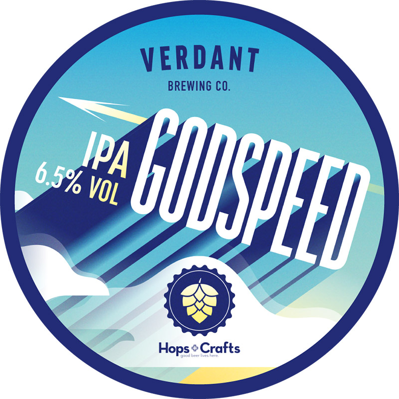 Verdant x Hops & Crafts Godspeed IPA 30L Keg