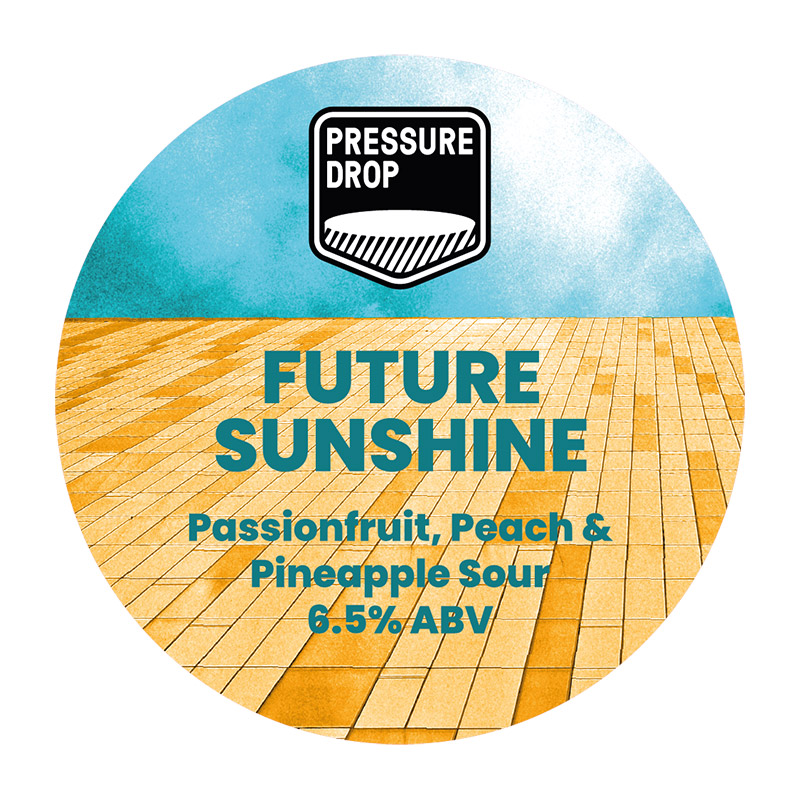 Pressure Drop Future Sunshine Passionfruit Peach & Pineapple Sour 20L Keg