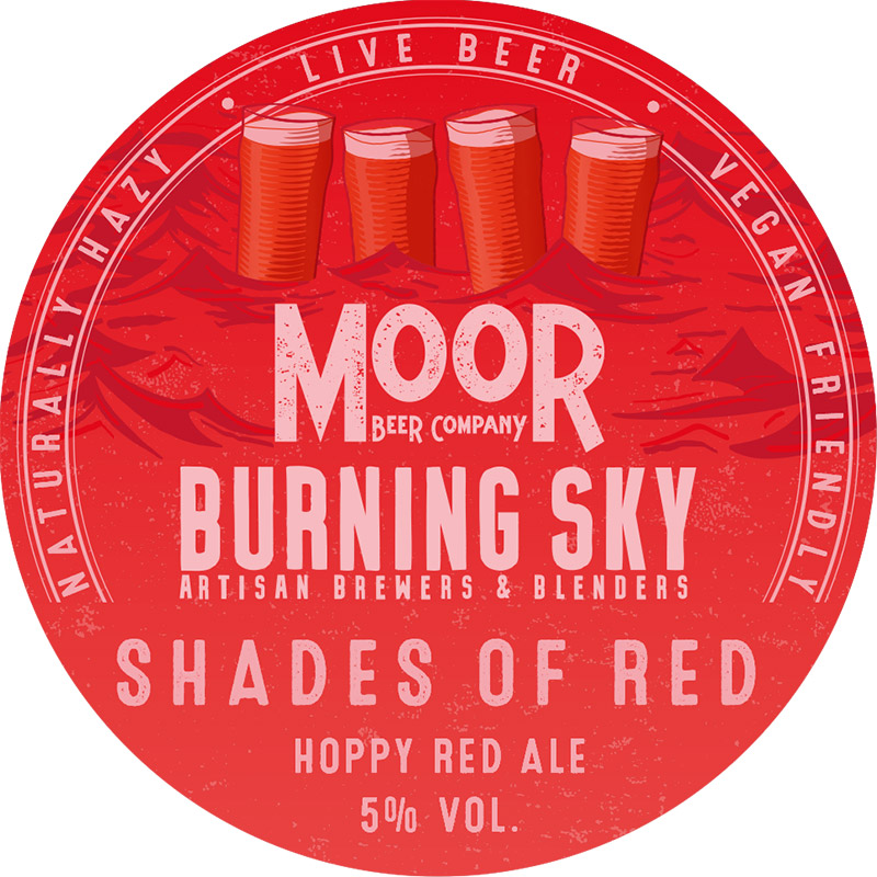 Moor Beer X Burning Sky Shades of Red Hoppy Red Ale 30L Keg
