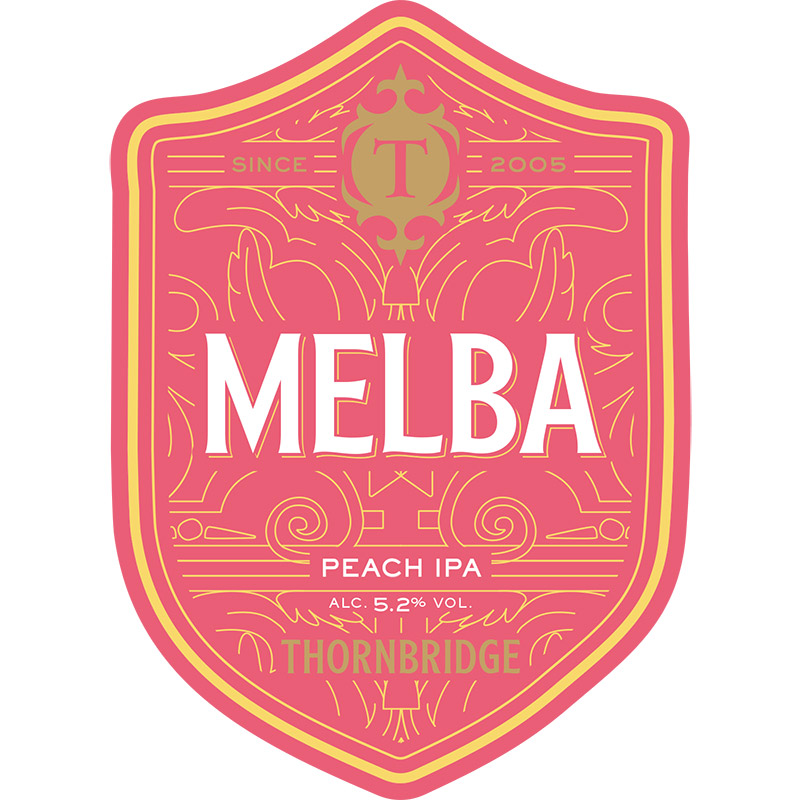 Thornbridge Melba Peach IPA 9G Cask