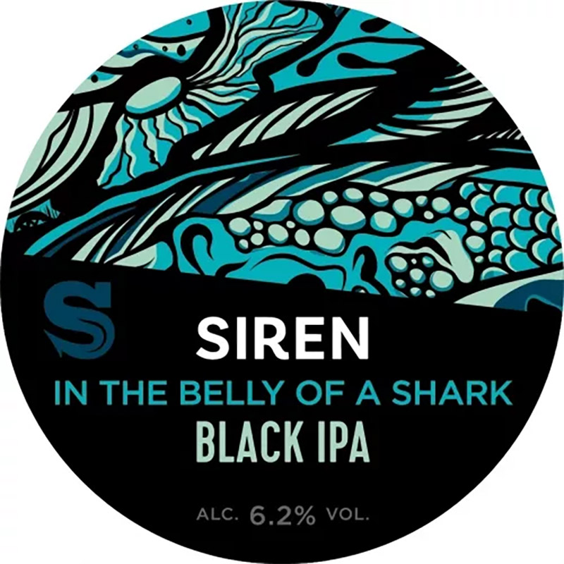 Siren In The Belly Of The Shark Black IPA 30L Keg