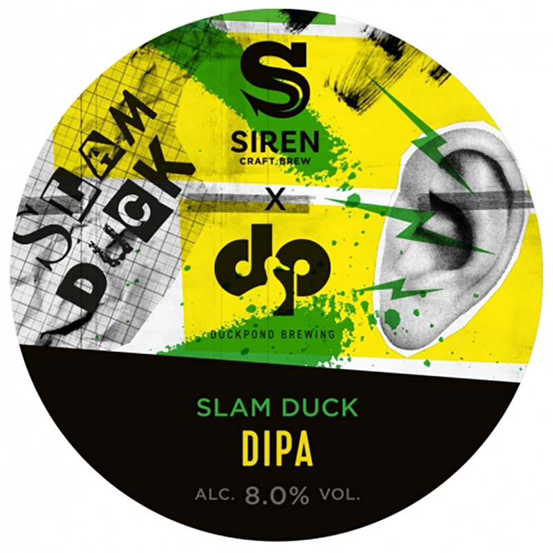 Siren x Duckpond Brewing Slam Duck DIPA 20L Keg